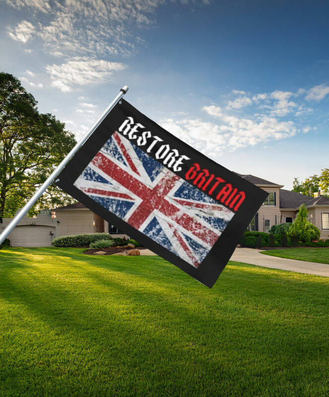 Retro Restore Britain Flag