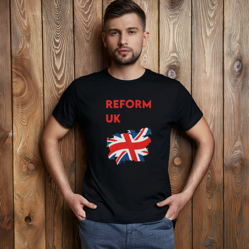 UK Reform Party Great Britain Flag T-Shirt