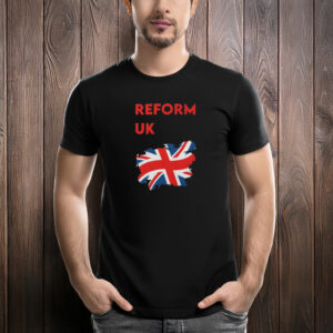 UK Reform Party Great Britain Flag T-Shirt