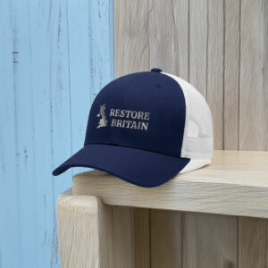Vintage Restore Britain Embroidered Hat