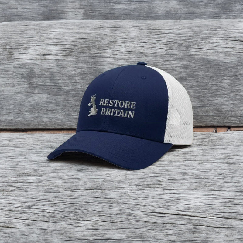 Vintage Restore Britain Embroidered Hat
