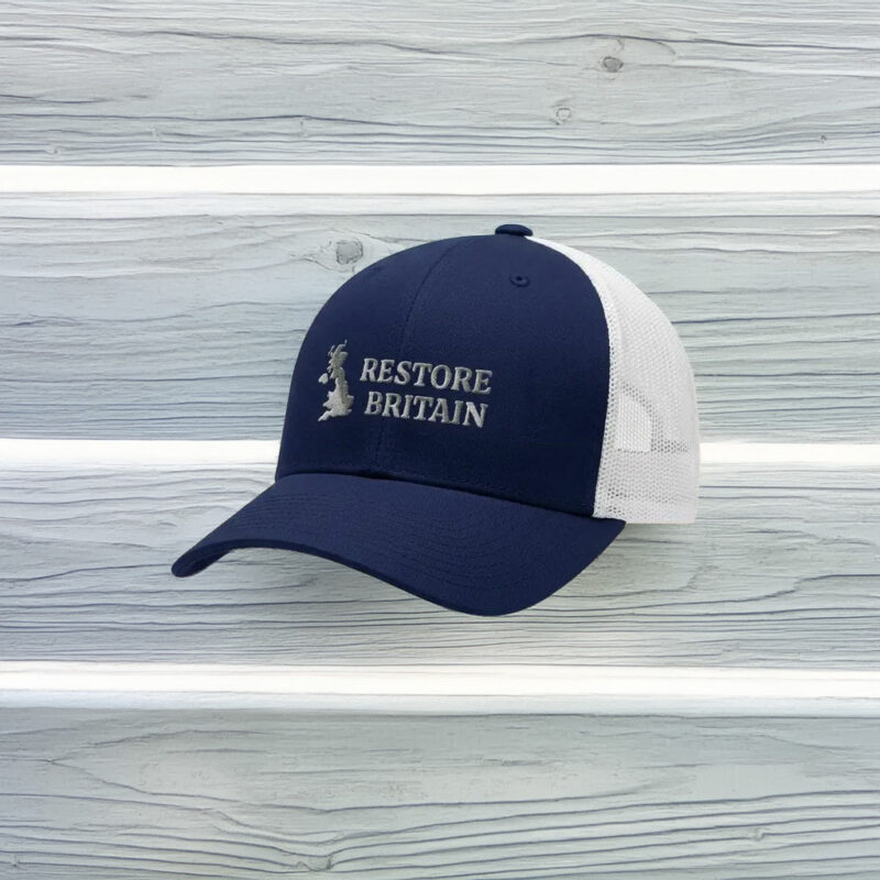 Vintage Restore Britain Embroidered Hat