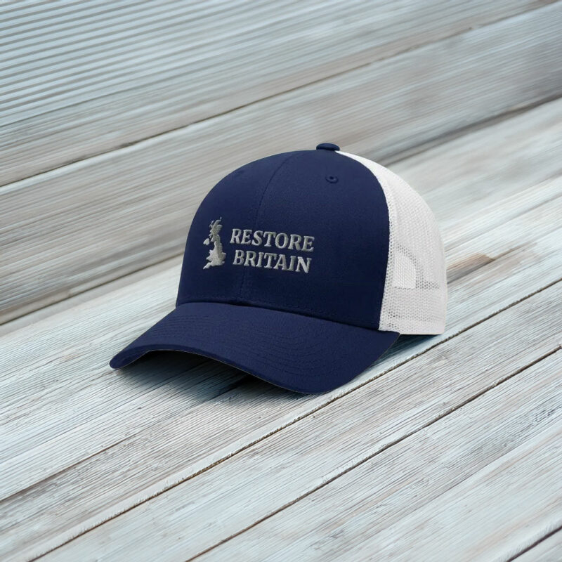 Vintage Restore Britain Embroidered Hat