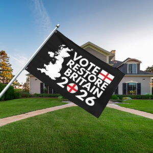 Vote Restore Britain England 2026 Flag