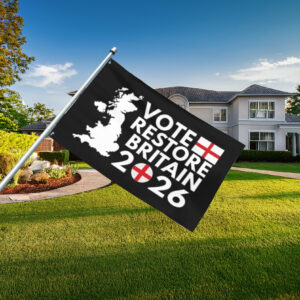 Vote Restore Britain England 2026 Flag