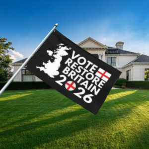 Vote Restore Britain England 2026 Flag
