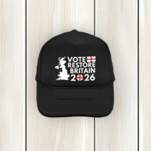Vote Restore Britain England 2026 Hat