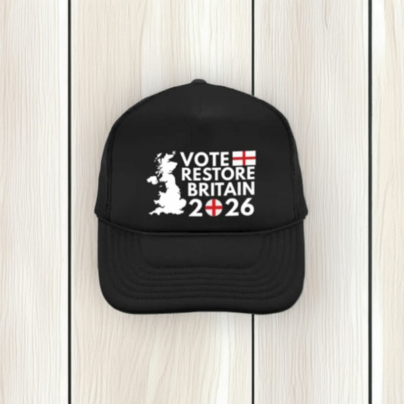 Vote Restore Britain England 2026 Hat