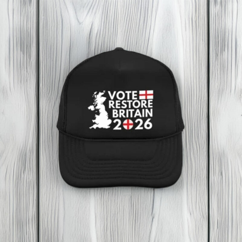 Vote Restore Britain England 2026 Hat