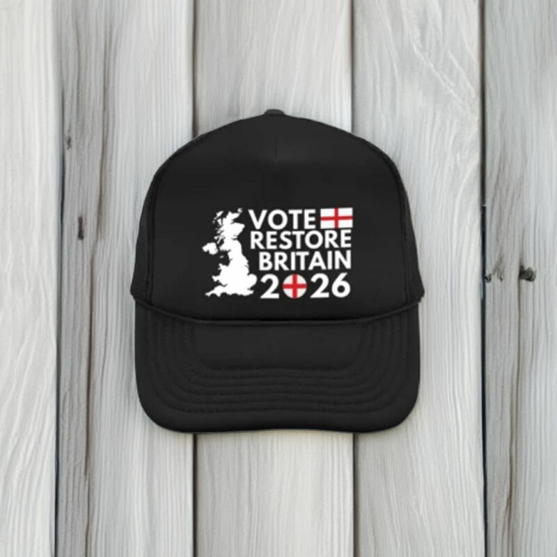 Vote Restore Britain England 2026 Hat