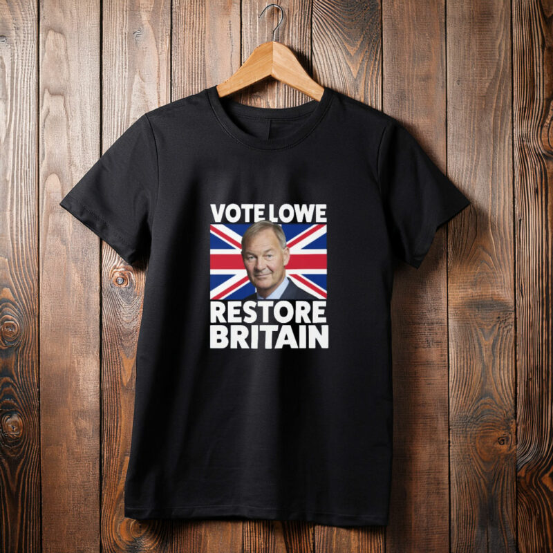 Vote Rupert Lowe To Restore Britain Essential T-Shirt