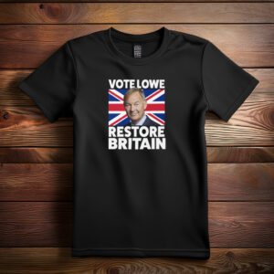 Vote Rupert Lowe To Restore Britain Essential T-Shirt