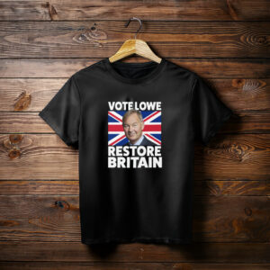 Vote Rupert Lowe To Restore Britain Essential T-Shirt